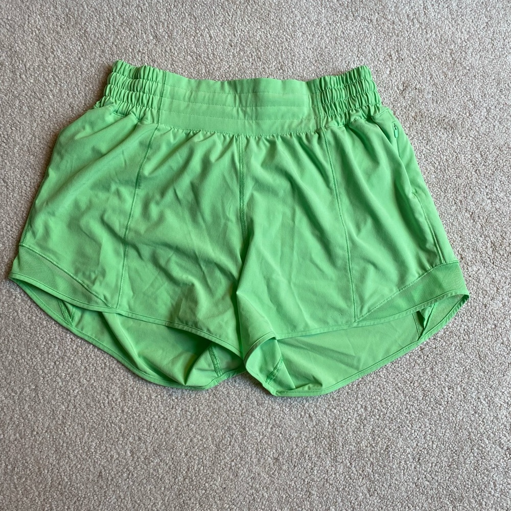 Lululemon Hotty Hot High Rise 4 Inch Shorts
